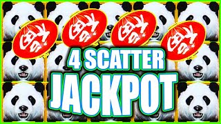 Quickest BIG WINS & 4 Scatter JACKPOT Panda Magic Dragon Link Slot