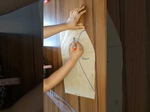 How to draft hip and butt pad easily #sewingtutorials #hippadding #pencilskirt #viralshort #viral