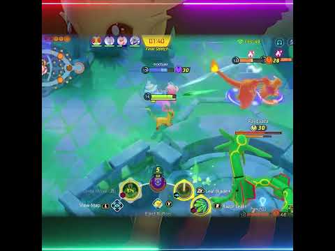 leafeon is looking INSANE ( Penta )  😮  🍃 | Pokemon unite clips