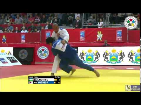 Judo 2014 Grand Slam Tyumen: Choriev (UZB) - Yosdhida (JPN) [-90kg] final