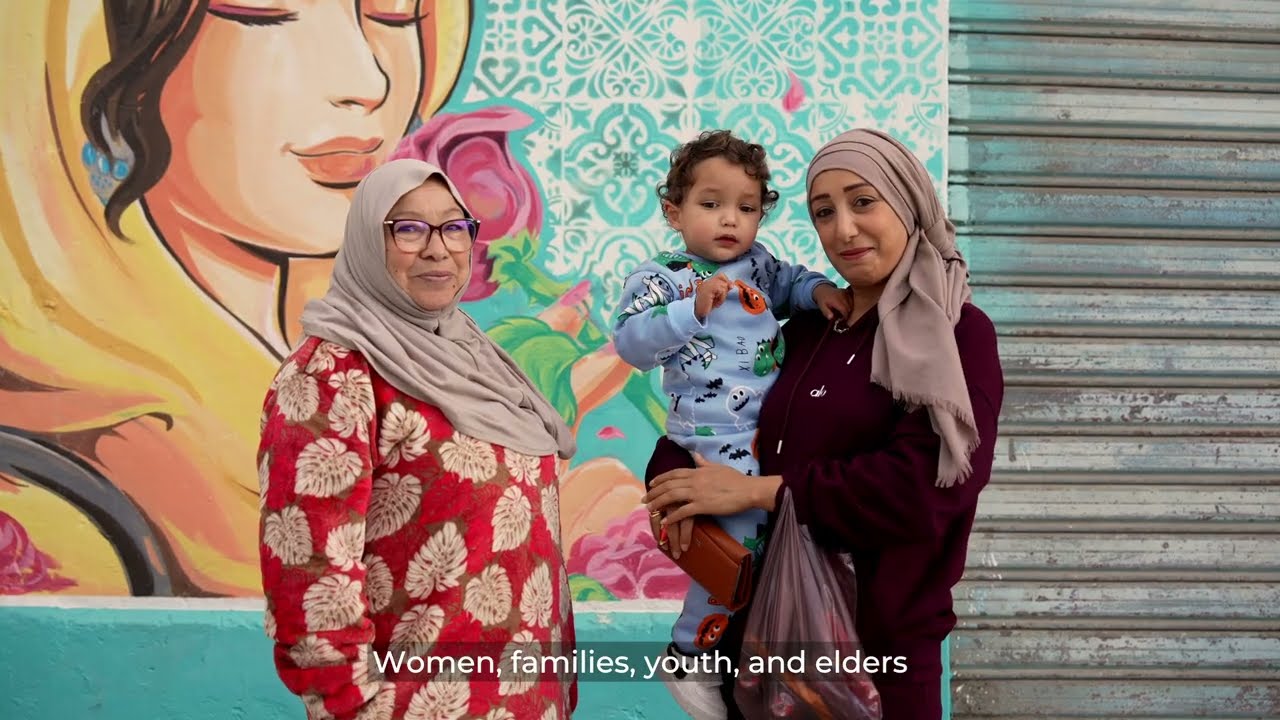 Femmedina: Inauguration of the Inclusive Public Spaces in Gabadji Grandi, Sousse (Tunisia)