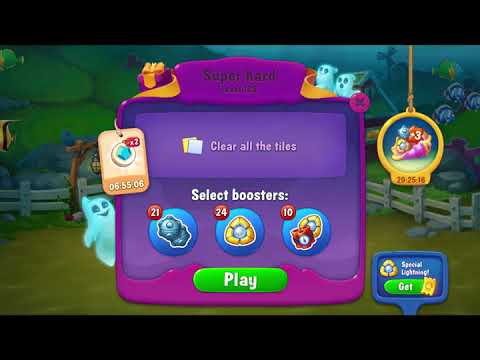 FISHDOM:  Level 127, 128, 129 Super Hard, 130 Challenge Level  First tries  No boosters.