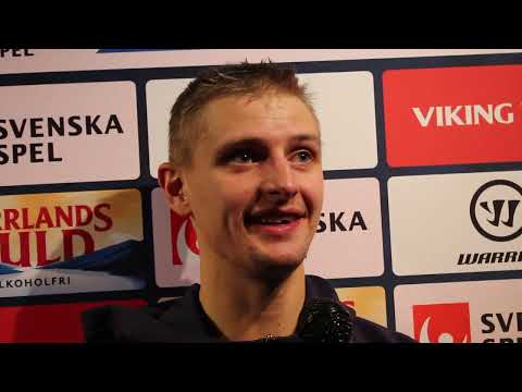 241025 intervju med Ludvig Hedström, SSK efter storvinsten mot Oskarshamn