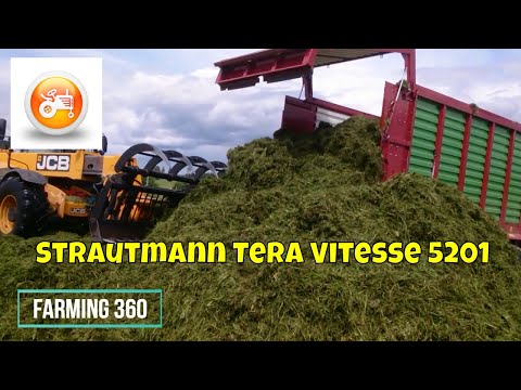 Fendt 936 Vario working with Strautmann Tera Vitesse 5201 CFS