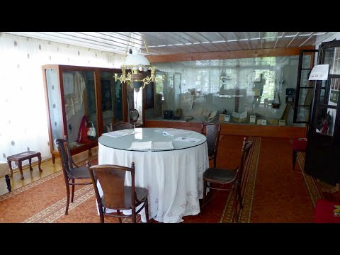 Alexandru Vlahuta Memorial House from Agapia Monastery (Neamt County, Moldova, Romania)