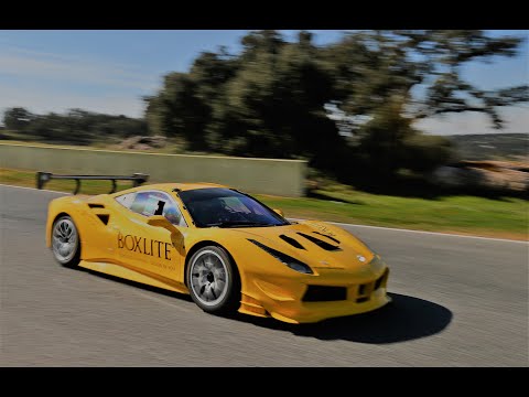 Thumbnail for Ferrari 488 Challenge V8 Turbo Sound - Croz at Ascari Racetrack [HD] by Ferrari, video, Car, Ferrari 488, vide