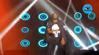 Sarkodie performs &#39;Illuminati&#39; at Glo Mega Show