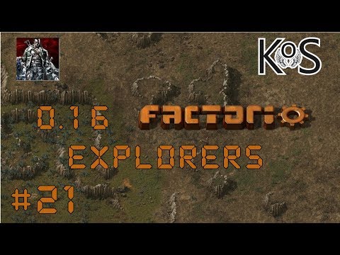 0.16 Factorio Explorers EP21: Construction Bots! - Multiplayer Gameplay, Lets Play