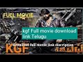 Kgf Telugu Full Movie Download Link