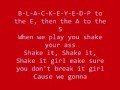 Pump It - Black Eyed Peas Lyrics (HQ) 