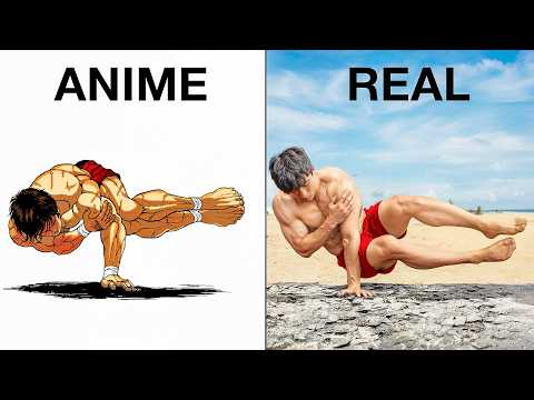 Anime Exercises IRL (Easy to Impossible)