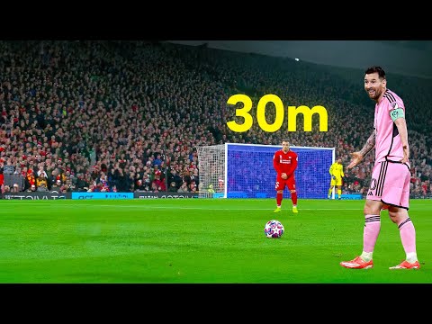 Magnificent Long Shot Goals from Lionel Messi
