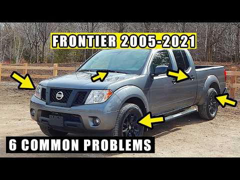 Nissan Frontier 2005-2021 : 6 Common Problems