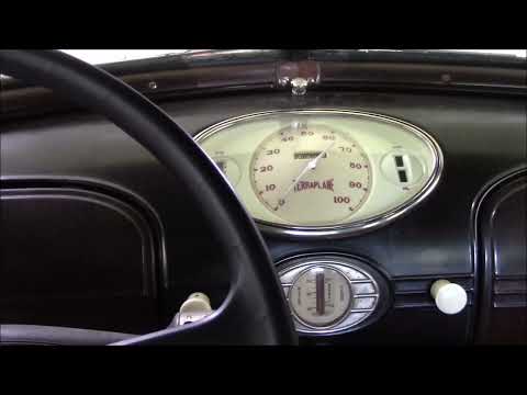 1936 Terraplane dashboard ,and Electric hand overview