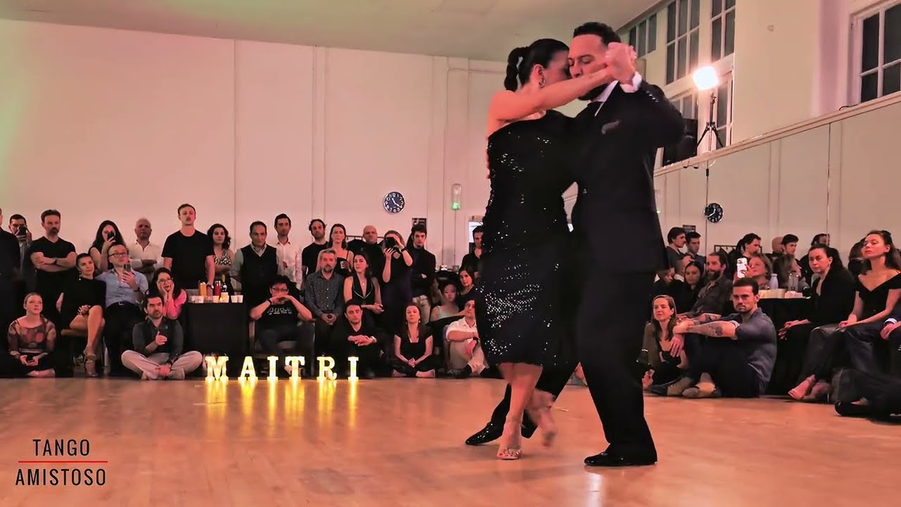 Loukas Balokas and Georgia Priskou, Color Cielo - Juan D'Arienzo, Milonga Maitri, London 2025 (1/5)