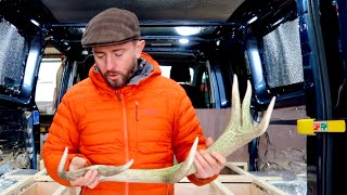 Making Deer Antler Handles for my Camper Van