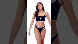 Download lagu Polo Ralph Lauren Women's Logo Icons High Leg Scoop Bikini Bottom | SwimOutlet.com mp3