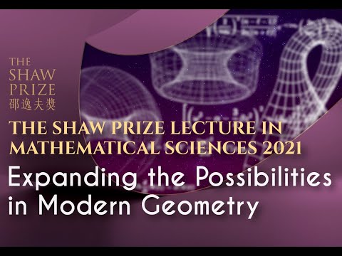 The Shaw Prize Lecture in Mathematical Sciences 2021