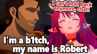 IRyS goes all out Singing "I'm a b1tch, my name is Robert" from Dispatch without Censoring Herself