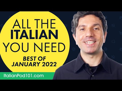 Your Monthly Dose of Italian - Best of January 2022