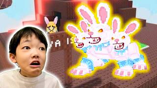 兄弟でラッキーブロックを開けまくって超激レアのヒドラバニーをゲットするぞー！！（Roblox）