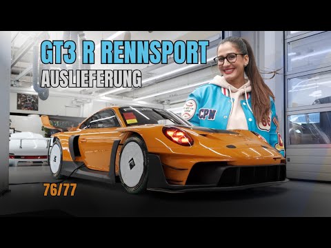 We're picking up a €1.4 million Porsche in Weissach | GT3 R racing #76/77