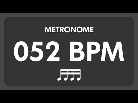 52 BPM - Metronome - 16th Notes