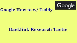 Backlink Research for you Company Content and URLs