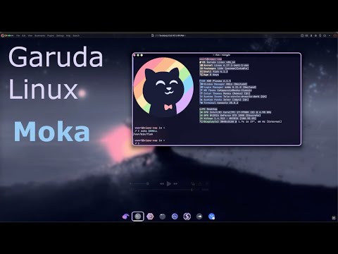 Garuda Linux  - Moka