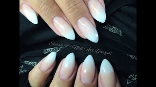 Baby Boomer | Faded Ombré French Acrylic nails | Ink London Acrylink