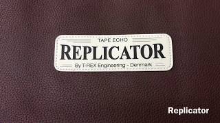 Video thumbnail for T-Rex Replicator Tape Echo Guitar Pedal by Curtis Kent