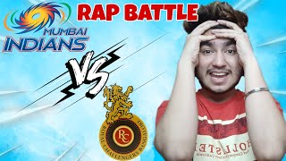 Rap Battle - Mumbai Indians vs Royal Challengers Bangalore | REACTION | PROFESSIONAL MAGNET |