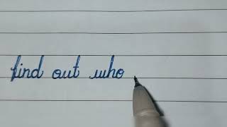 Handwriting Practice, #handwriting