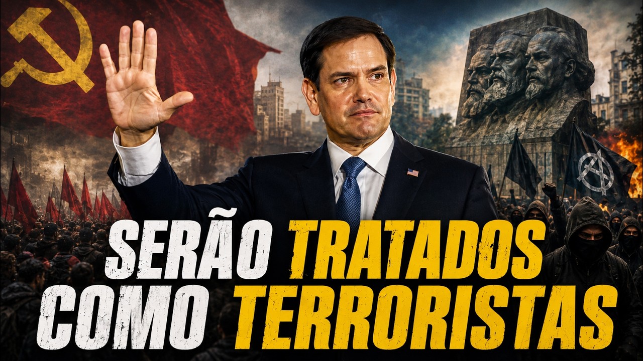 AGORA: MARCO RUBIO LANÇA AÇÃO CONTRA A EXTREMA-ESQUERDA