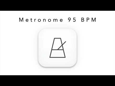 95 BPM 🛎 METRONOME 🎵🎷-MINIMALIST METRONOME
