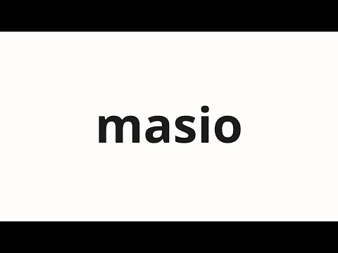 How to pronounce masio | 마시오 (Drink in Korean)
