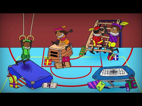 Pietengym - De pietengymnastiek | Zwarte piet & sinterklaasliedjes