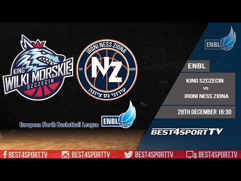 King Szczecin v BC Ironi Ness Ziona | Full Game, Dec 28th | ENBLeague 2022/23