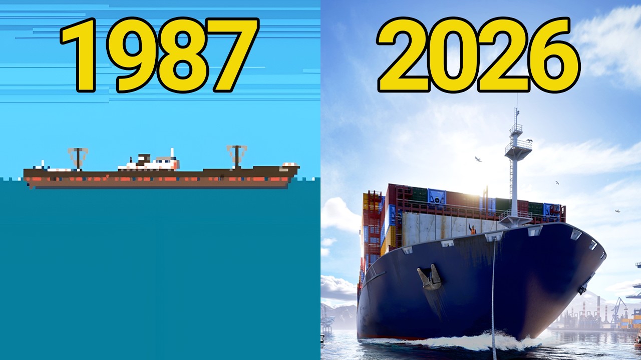 Evolution of Ship Simulator Games (1987-2026)