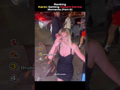 Karens Getting Instant Karma Moments🥲 #instantkarma #karen
