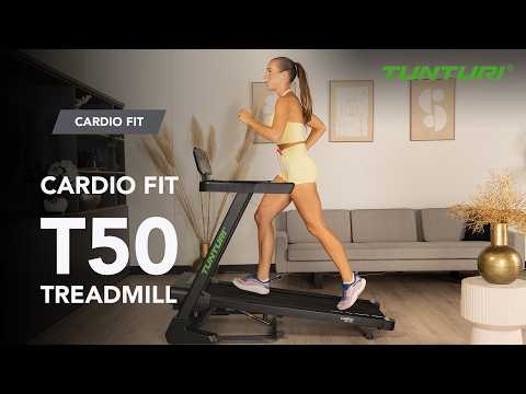 Tunturi Cardio Fit T50 bėgimo takelis video