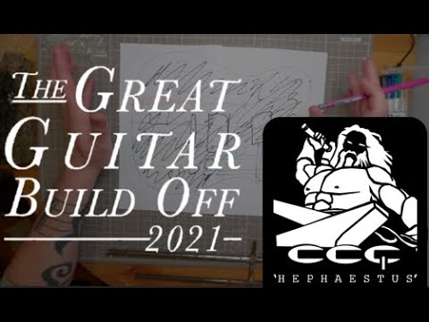 Great Guitar Build Off 2021 - Ep 1 - Design & Prototyping