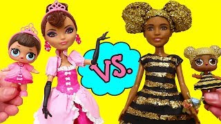 SWTAD LOL Families ! Fancy vs. Queen Bee Moms | Toys and Dolls Fun Pretend Play for Kids