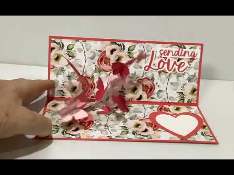 Butterfly Collage Pop up