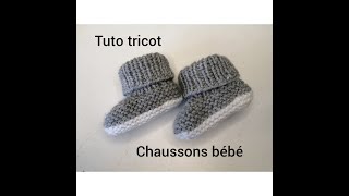 Patron Chausson Bebe Tricot Facile Watch Hd Mp4 Videos Download Free
