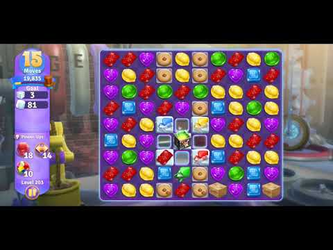 Willy Wonka's World of Candy - Level 203 Complete - No Hacks / No Boosters (Android/IOS)