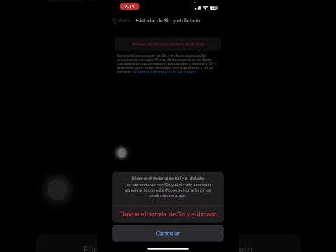 Cómo borrar el historial de audio de Siri y desactivar el intercambio de audio de Siri
