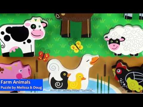 Chunky Jigsaw Puzzle - Farm Animals video