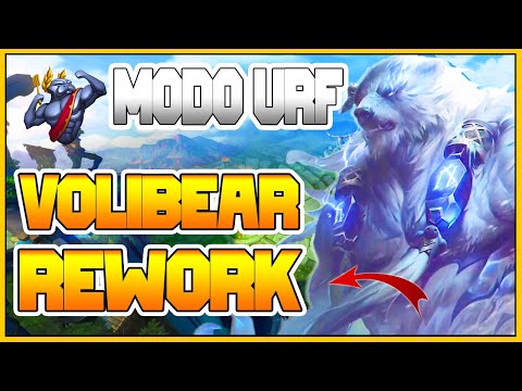 VOLIBEAR REWORK GAMEPLAY NO *URF* ESTA INSANO GAMEPLAY *PROTECT VOLIBEAR*  2020  LEAGUE OF LEGENDS