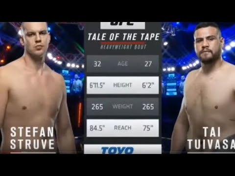 UFC254 Stefan Struve vs. Tai Tuivasa 24/10/2020, Khabib vs Gaethje 24 October 2020.